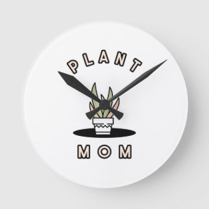 Relógio Redondo Planta mãe