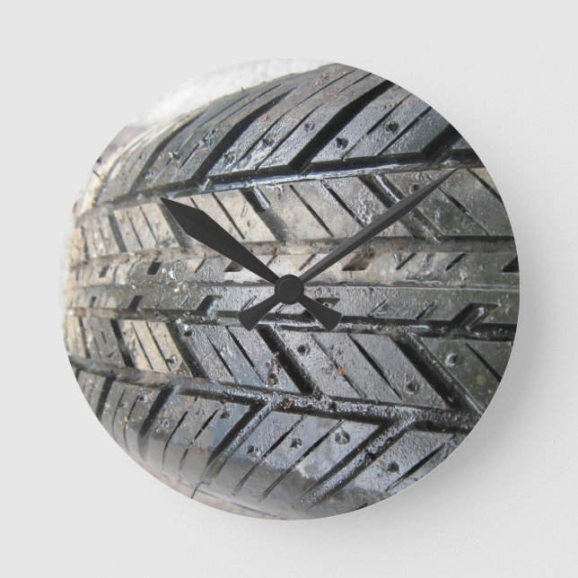 Relógio Redondo Pneu (Frente)