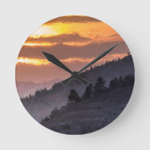 Pôr do sol no vale de Lamar
