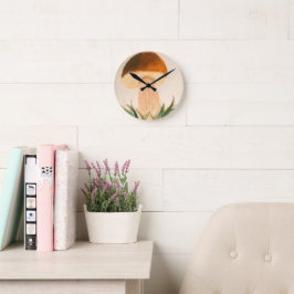 Relógio Redondo Porcini Mushroom