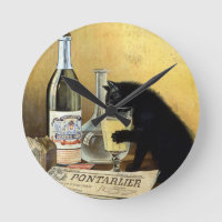 poster francês retrô "absinho burguês"