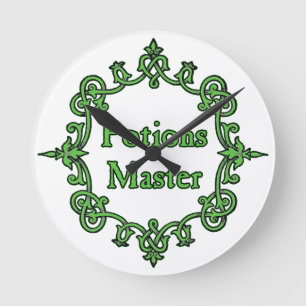 Relógio Redondo Potions Master - Wall Clock nº 1