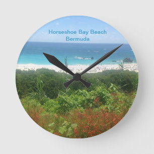 Relógio Redondo Praia da Baía de Ferradura, Bermudas
