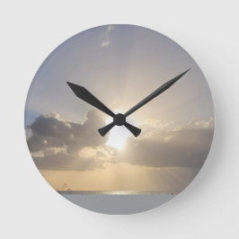 RELÓGIO REDONDO PRAIA SUN