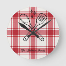 Presente com Nome Personalizado Xadrez Vermelho e 