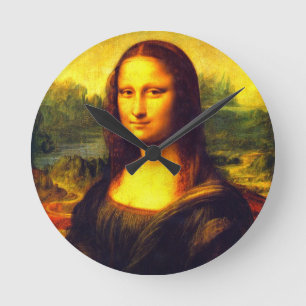 Relógio Redondo presente Mona Lisa