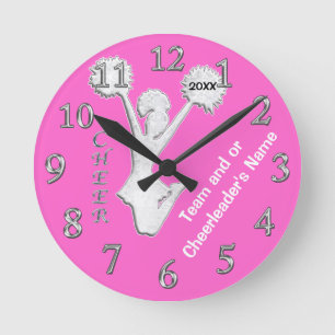 Relógio Redondo Presentes animados de treinadores, mudanças de cor