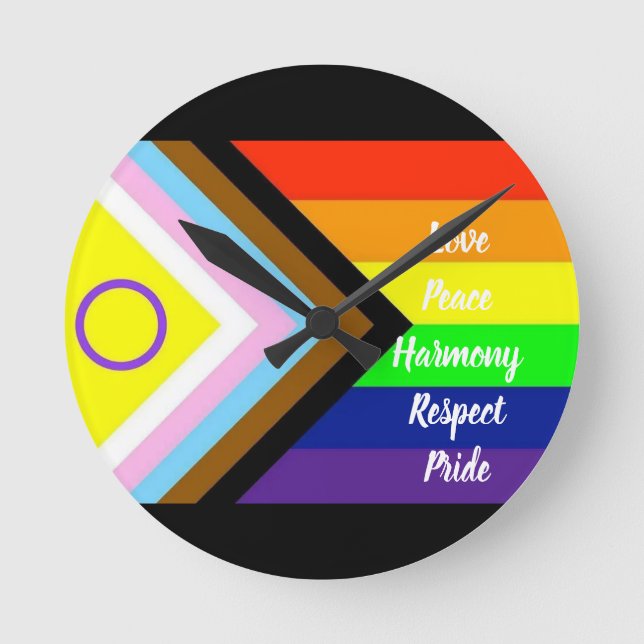 Relógio Redondo Pride (Frente)