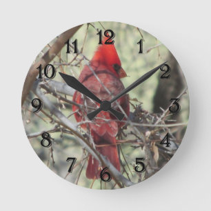 Relógio Redondo Pulso de disparo cardinal