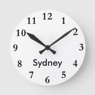 Relógio Redondo Pulso de disparo conhecido da cidade