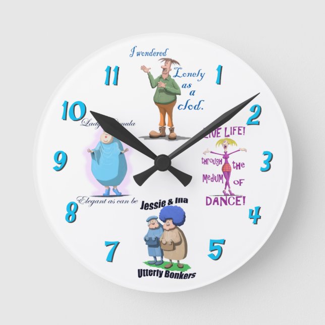 Relógio Redondo Pulso de disparo da baía de Fraochy (Frente)