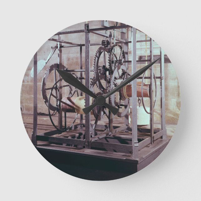 Relógio Redondo Pulso de disparo da catedral feito para a torre em (Frente)