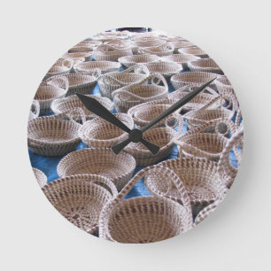 Relógio Redondo Pulso de disparo das cestas do SC Sweetgrass de