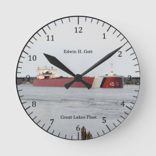 Relógio Redondo Pulso de disparo de Edwin H. Gott