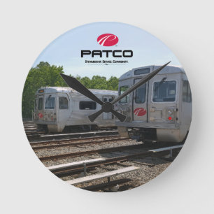 Relógio Redondo Pulso de disparo de parede do círculo de PATCO