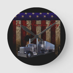 Relógio Redondo Pulso de disparo de parede - personalizado