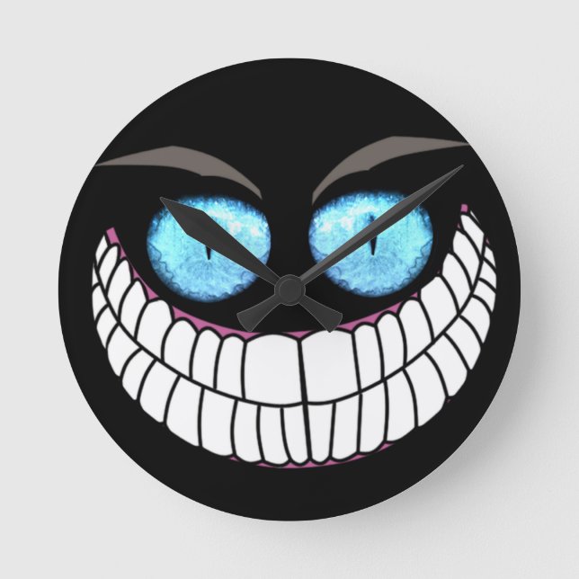 Relógio Redondo Pulso de disparo de parede - personalizado (Frente)