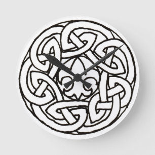 Relógio Redondo Pulso de disparo do nó do escuteiro de menino