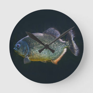 Relógio Redondo Pulso de disparo do Piranha