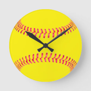 Relógio Redondo Pulso de disparo feito sob encomenda do softball