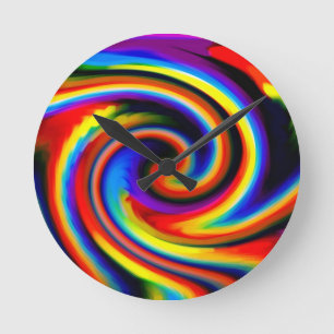 Relógio Redondo Pulso de disparo luminoso