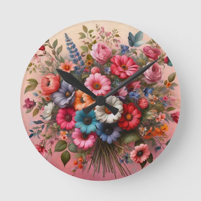 Relógio Redondo Pulverização 4 (Frente)