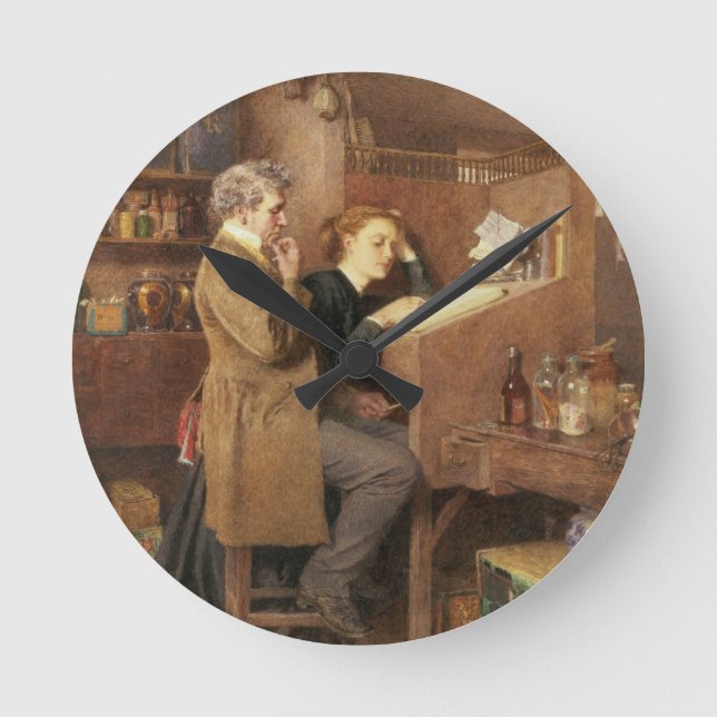 Relógio Redondo Quitandeiro e esposa, 1868 (Frente)