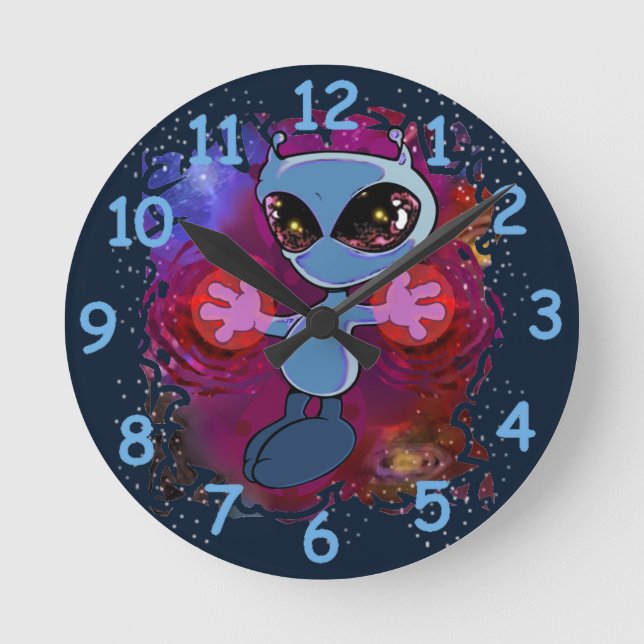 Relógio Redondo Qwiby (Frente)