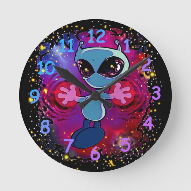 Relógio Redondo Qwiby (Frente)