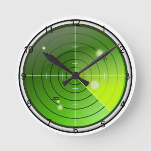 Relógio Redondo Radar