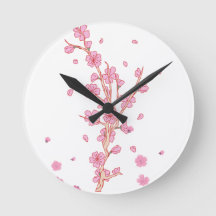 Ramo de Sakura Flor de Cerejeira Rosa Arte