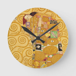 Relógio Redondo Realização (friso) de Stoclet c.1905-09