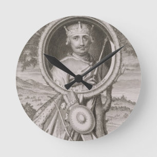 Relógio Redondo Rei de William II "Rufus" (c.1056-1100) de
