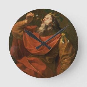 Relógio Redondo Rei Midas