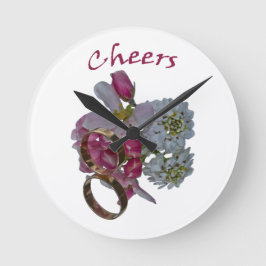 Relógio Redondo Relógios Românticos de Parede