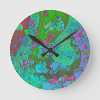 Relógio Redondo Reloj de pared diseño abstracto