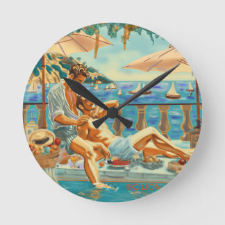 Relógio Redondo Reloj de pared lgbt