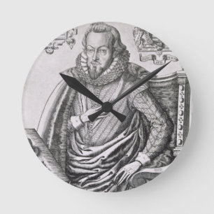 Relógio Redondo Retrato de 1563-1612) øs condes de Robert Cecil