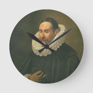 Relógio Redondo Retrato de um cavalheiro, 1578