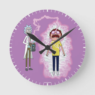 Relógio Redondo RICK E MORTY™  Vive Com As Consequências