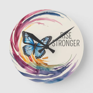 Relógio Redondo Rise Stronger Themed