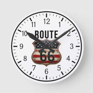 Relógio Redondo ROUTE 66 Designer 1