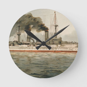 Relógio Redondo S.M. Kreuzer "Furst Bismarck" de Grosse (H.M.