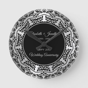 Relógio Redondo Sai do 25 de Mandala