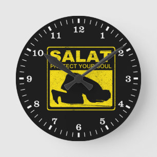Relógio Redondo Salat protege sua alma