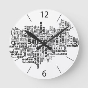 Relógio Redondo Salsa