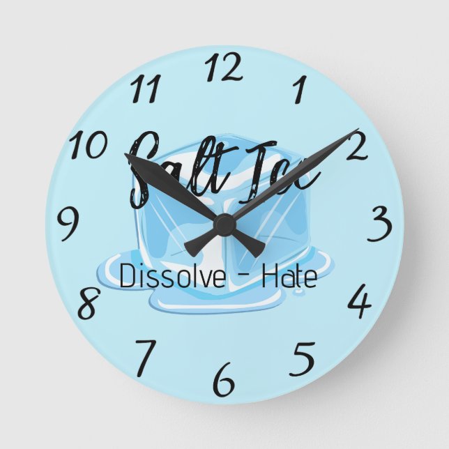 Relógio Redondo Salt Ice Clock (Frente)
