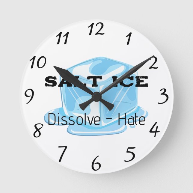 Relógio Redondo Salt Ice Clock (Frente)