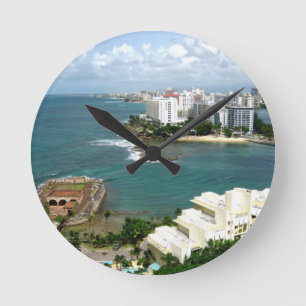 Relógio Redondo San Geronimo, Condado, Puerto Rico por Galina -