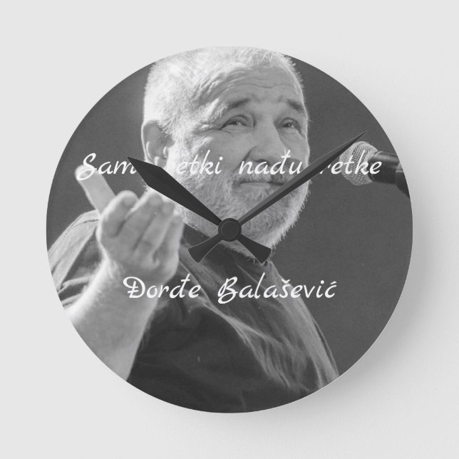 Relógio Redondo Sat - Samo retki nađu retke Pocket Watch (Frente)